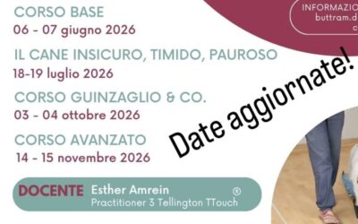 Tellington TTouch&reg;: date aggiornate